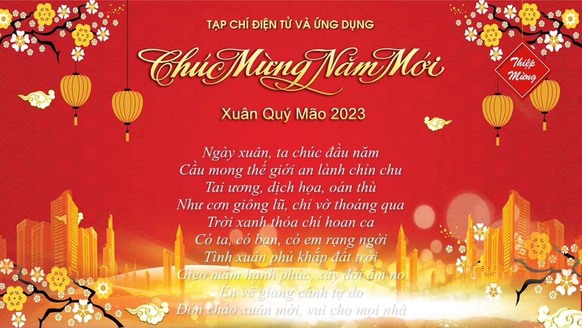 Thiệp chúc mừng năm mới Xuân Quý Mão - 2023