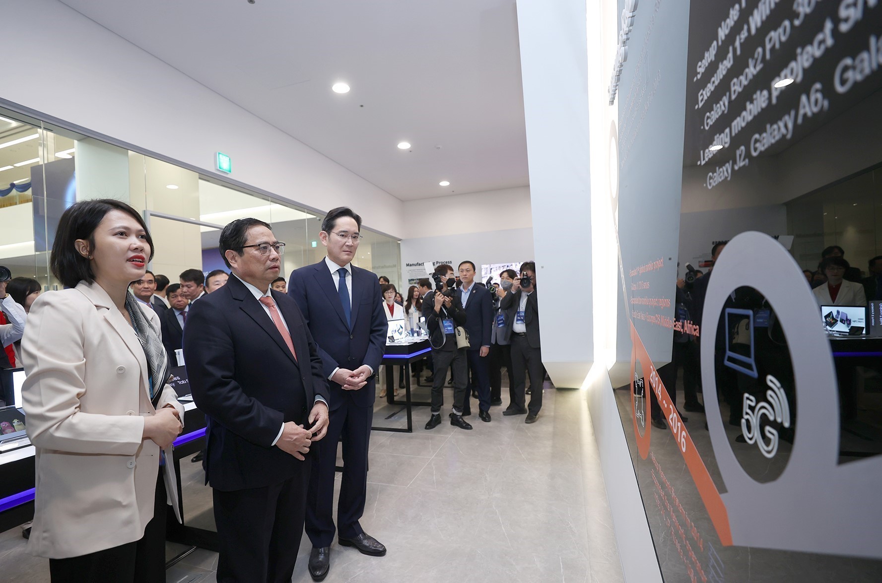 Trung tâm R&D được khai trương theo đúng cam kết mà Samsung đưa ra với Chính phủ Việt Nam