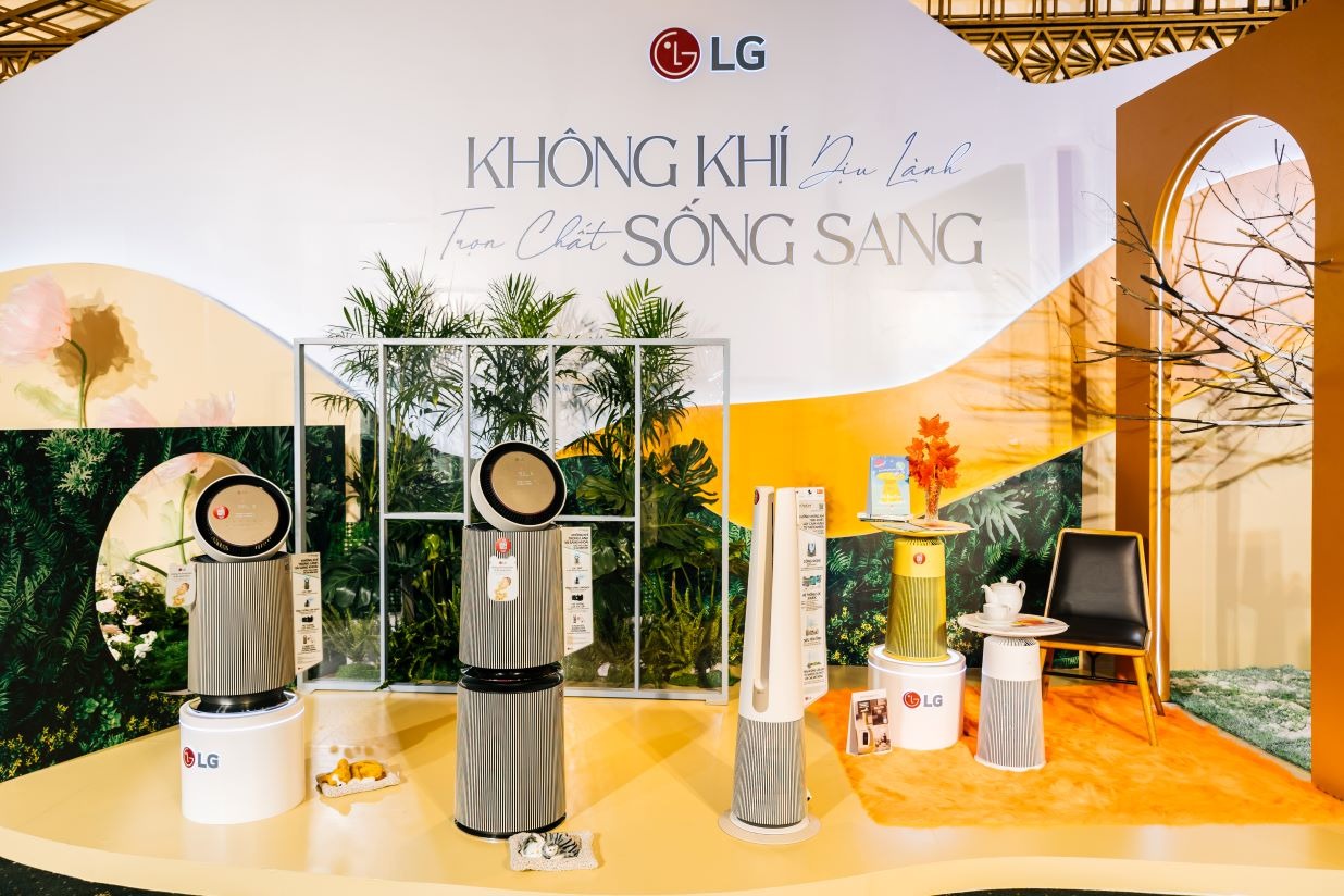 LG ra mắt loạt sản phẩm máy lọc không khí cải tiến mới cùng tính năng đặc biệt Pet Mode