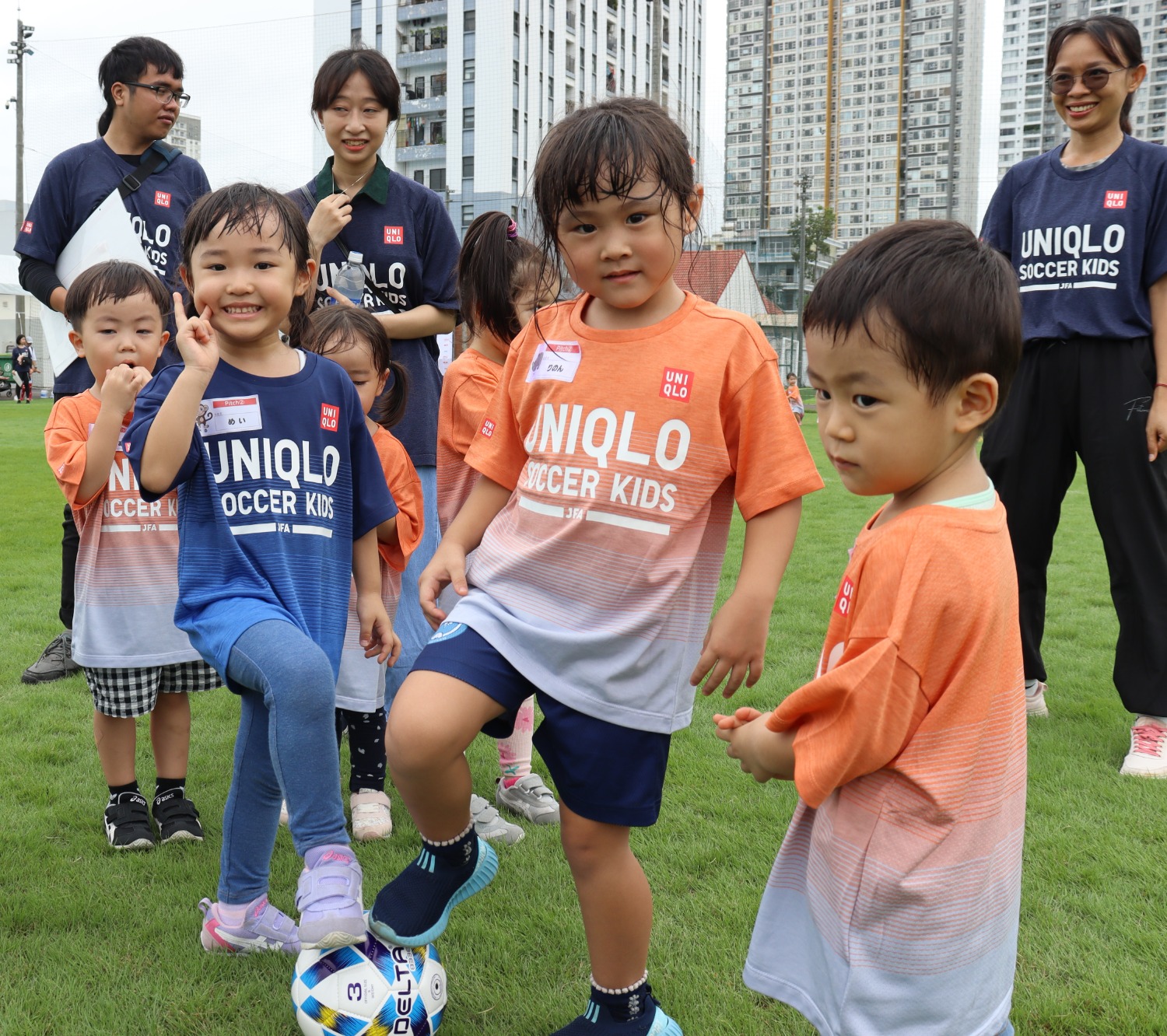 Japan Football Association UNIQLO SOCCER KIDS Festival Held for First Time  in Vietnam  Celebrating 50 years of JapaneseVietnamese friendship through  soccer  FAST RETAILING CO LTD