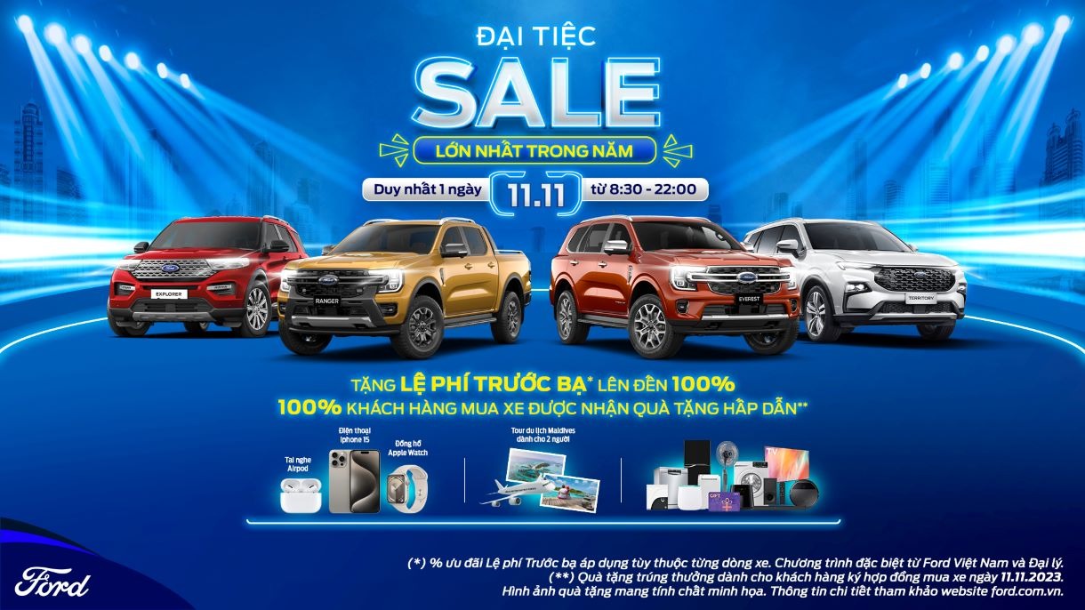 Ford “Đại tiệc sale”