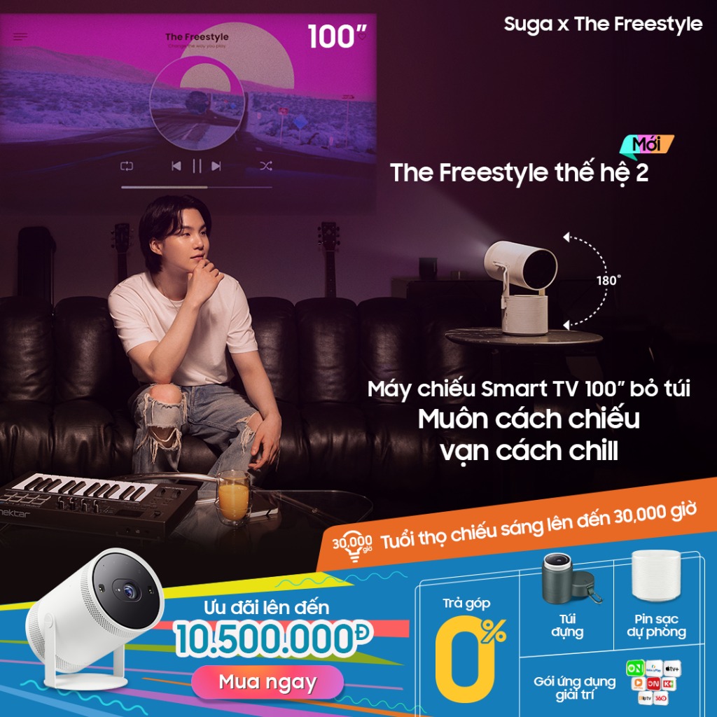 Samsung The Freestyle thế hệ 2 chính thức ra mắt tại Việt Nam