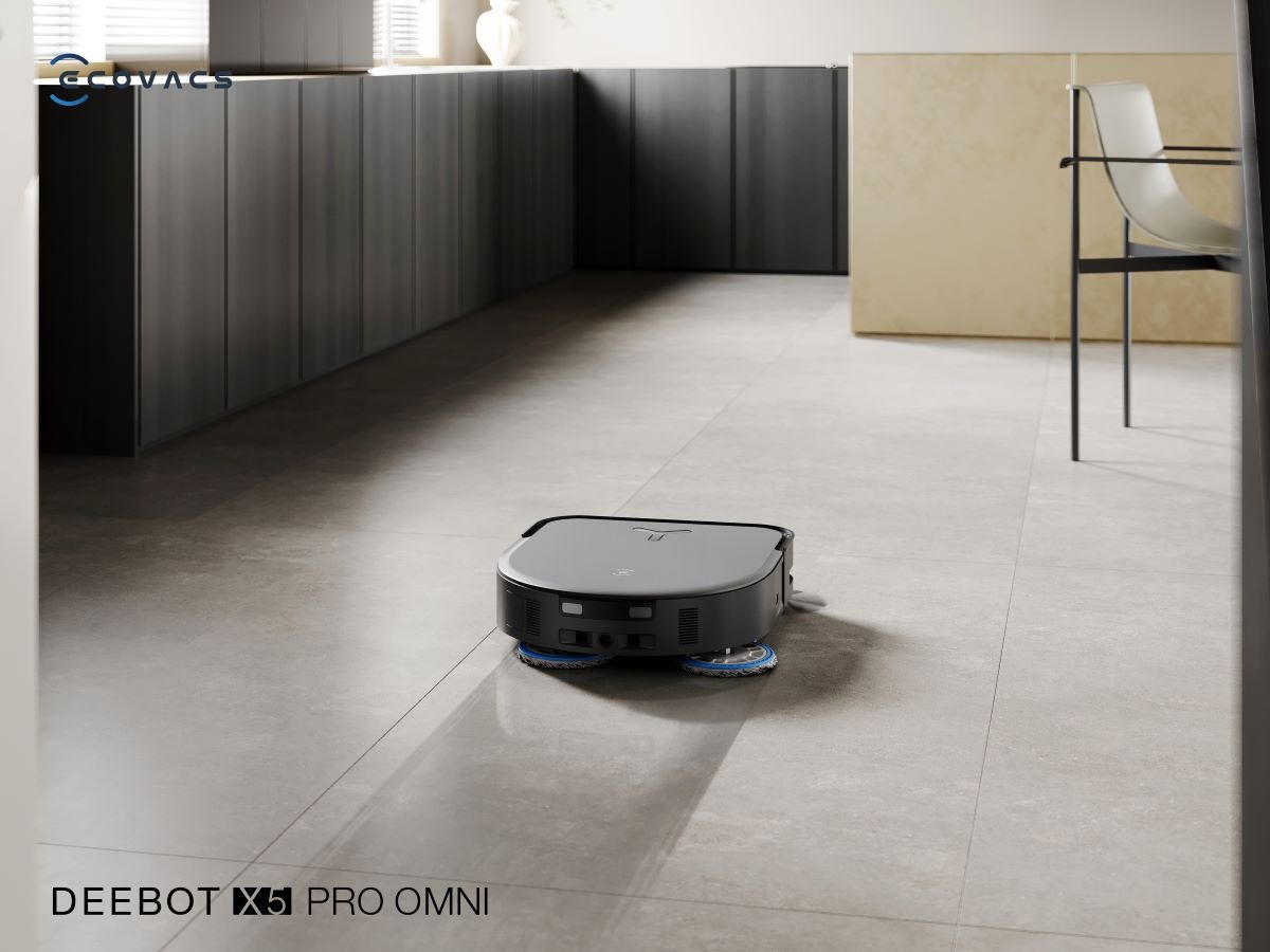 ECOVACS ra mắt dòng sản phẩm robot hút bụi lau sàn thông minh với nhiều cải tiến từ AI