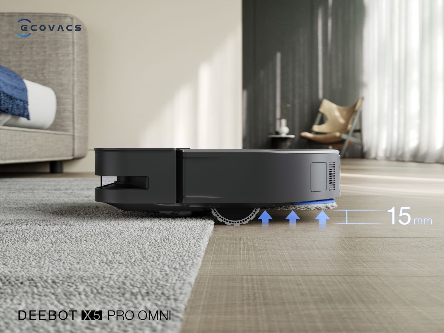 ECOVACS ra mắt dòng sản phẩm robot hút bụi lau sàn thông minh với nhiều cải tiến từ AI