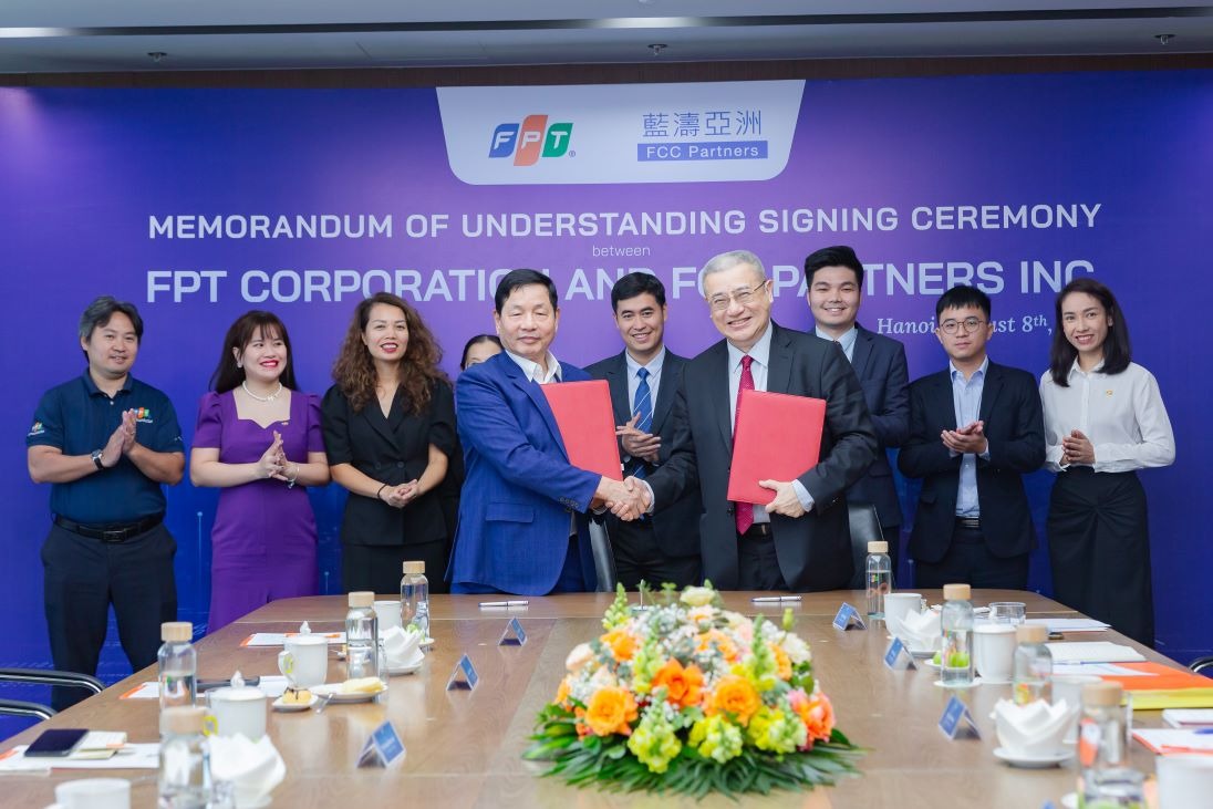 FCC Partners Inc. (FCCP) là doanh nghiệp tư vấn tài chính hàng đầu tại Đài Loan vừa có ký kết hợp tác đặc biệt với FPT, Tập đoàn công nghệ toàn cầu.