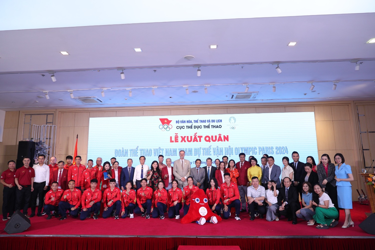 Trong lễ xuất quân cho các vận động viên đoàn thể thao Việt Nam tham dự Olympic Paris 2024, Herbalife Việt Nam một lần nữa có mặt trong sự kiện lần này với tư cách là nhà tài trợ.