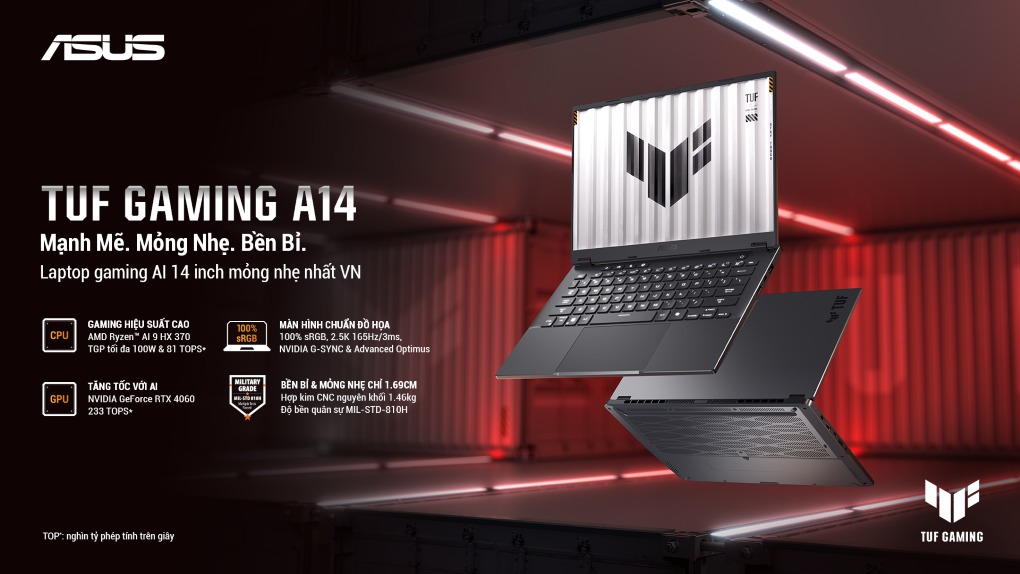 ASUS ROG trình làng loạt sản phẩm laptop gaming AI trước thềm năm học mới