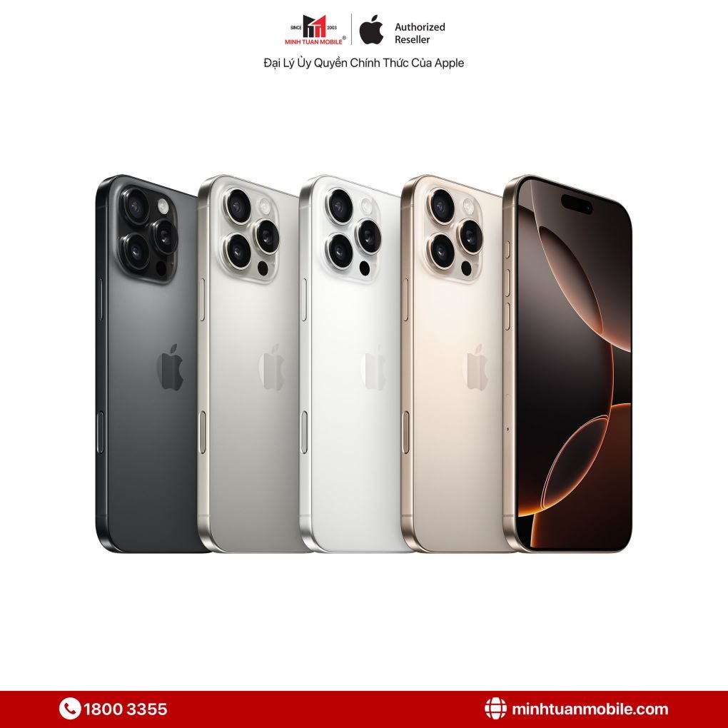 Sau sự kiện Apple ra mắt loạt sản phẩm mới bao gồm iPhone 16 Series, Apple Watch Series 10, Apple Watch Ultra 2 mới, AirPods 4,... đêm qua, Minh Tuấn Mobile đã chính thức mở đăng ký thông tin về iPhone 16 series VN/A.