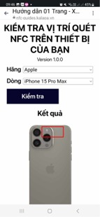  Đó là nội dung subweb có tên “Hướng Dẫn 01 Trang” (https://nfc-guides.kalapa.vn/) của đội ngũ kỹ sư Gen Z có kinh nghiệm đang làm việc tại Công ty Kapala.