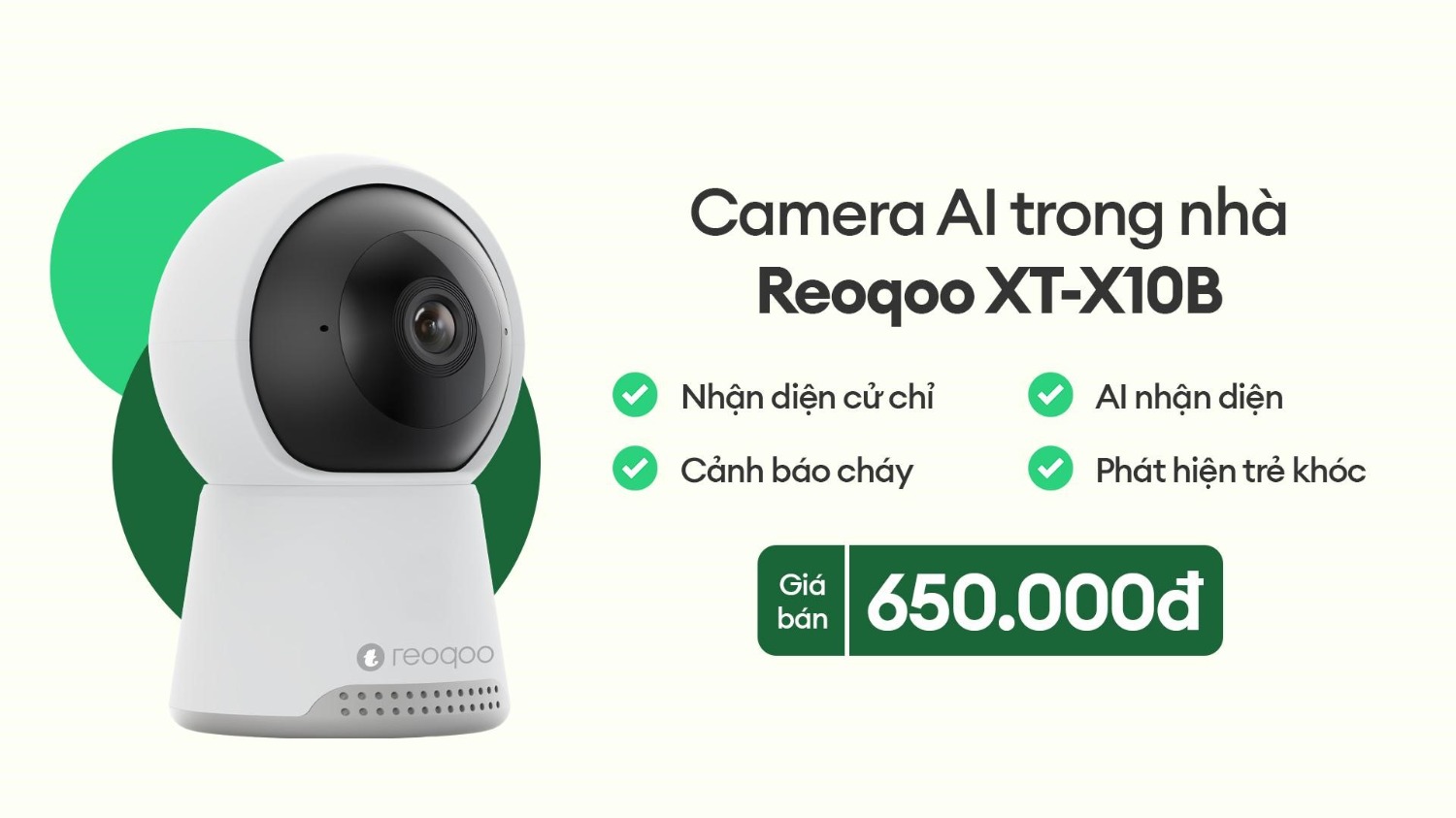 Thương hiệu camera an ninh đến từ hệ sinh thái của OPPO -  REOQOO – vừa chính thức ra mắt thị trường Việt Nam với 2 sản phẩm đầu tiên là Reoqoo XT-X10B 2,5KP/T và Reoqoo XT-X31B.