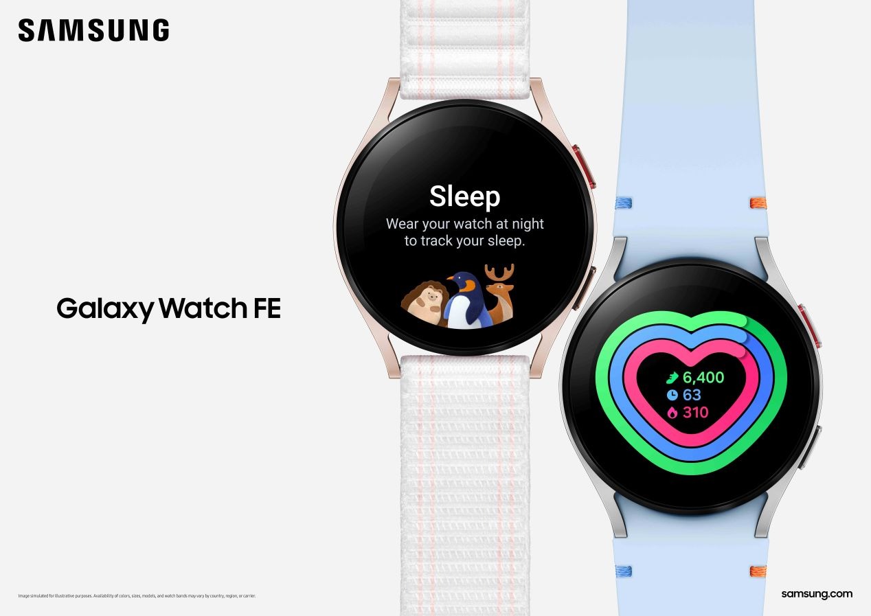 Bên cạnh thiết kế thời thượng, Galaxy Watch FE còn sở hữu nhiều thông tin sức khỏe chi tiết và toàn diện, cũng như mang đến trải nghiệm hệ sinh thái Samsung Galaxy liền mạch cho người dùng.