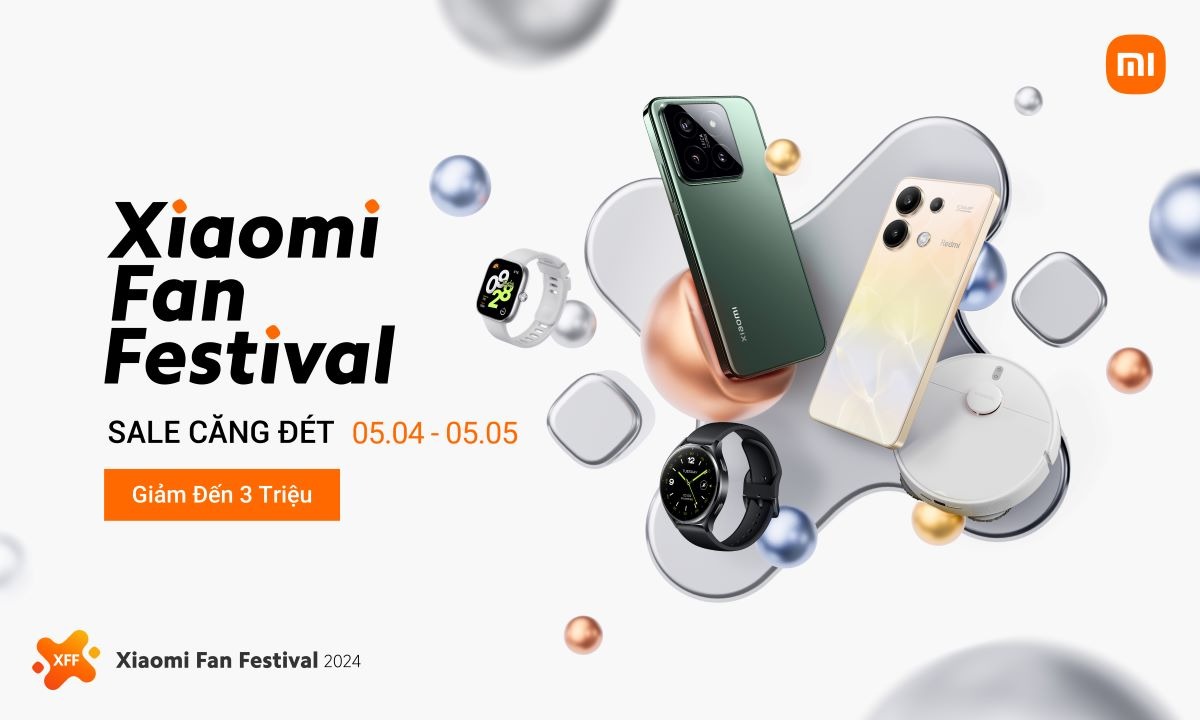Như vậy chuỗi sự kiện Xiaomi Fan Festival 2024 đã chính thức khởi động, đặc biệt trong sự kiện lần này tâm điểm chú ý sẽ là sản phẩm Redmi Note 13 – một trong những dòng smartphone đang gặt hái rất nhiều thành công tại thị trường Việt Nam.