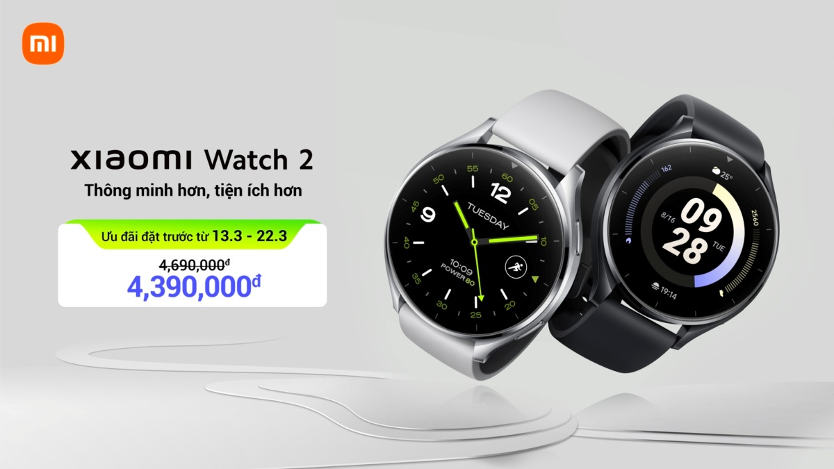 Thị trường smartwatch thêm lựa chọn mới 