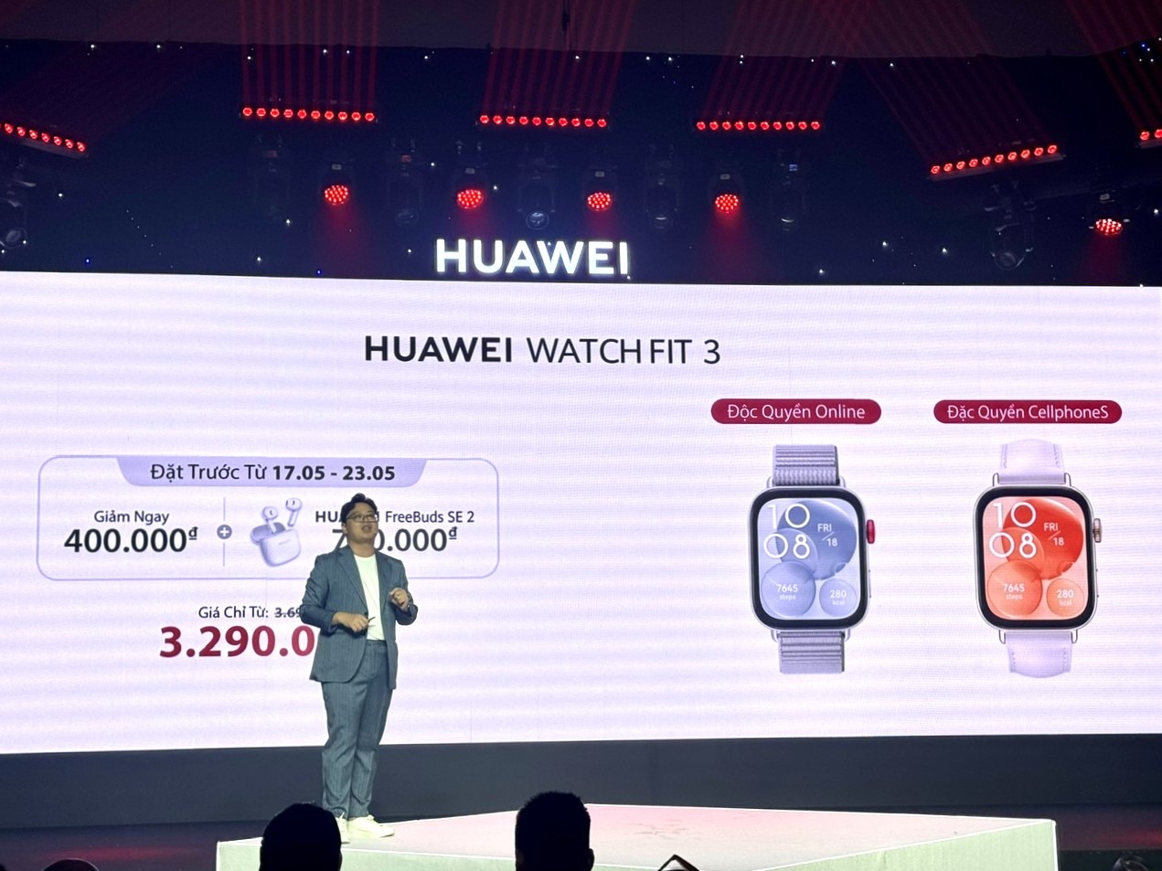  ‘Fit dáng’ cùng HUAWEI WATCH FIT 3