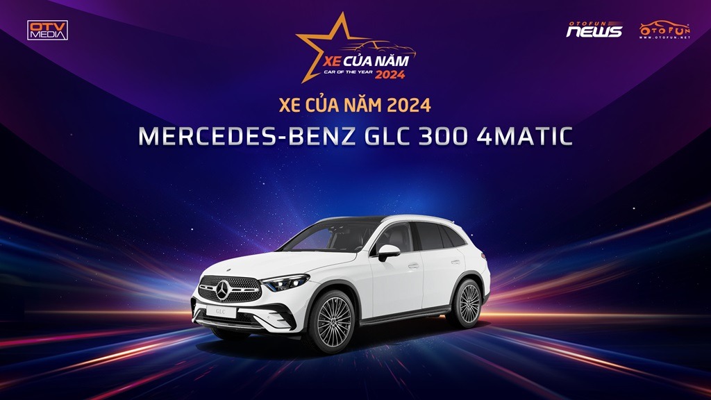 xe của năm 2024 Mercedes-Benz GLC300 4Matic, xe của năm 2024 chính thức lộ diện, xe của năm