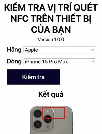 Tap chip NFC, Kalapa, sinh trắc học tài khoản ngân hàng