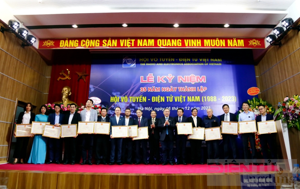 Hội Vô tuyến - Điện tử Việt Nam, REV, REV-ECIT, ATC, dien tu va ung dung, le kỷ niem 35 nam thành lap REV