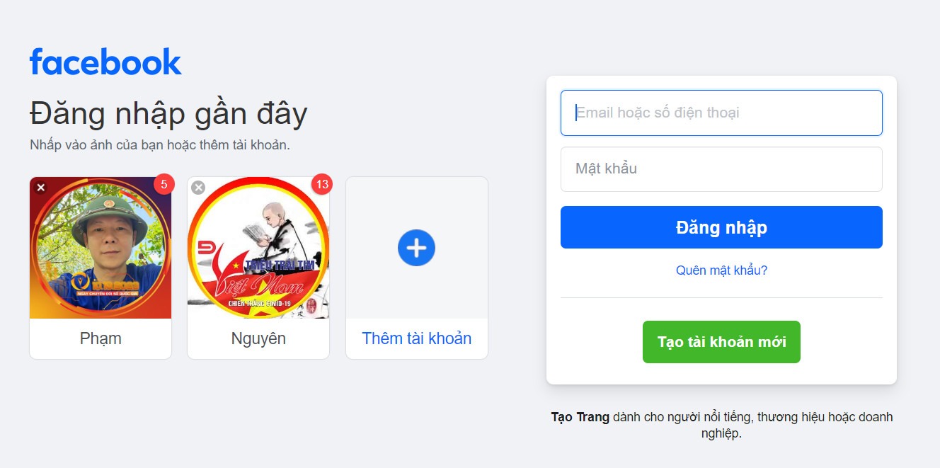 Facebook bị sập, facebook tự động đăng xuất